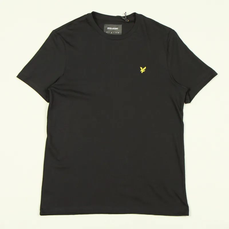 Lyle and Scott Plain T-Shirt - Jet Black
